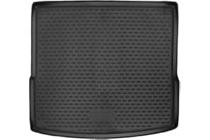 J&J AUTOMOTIVE | Tapis De Coffre Caoutchouc Premium Compatible avec X1 F48 2014-2022, Protecteur de Coffre, Bord Haut, Antidérapant, Inodore