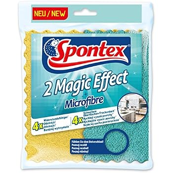 Lavettes Sols Microfibre Sorbo - Lot De 2, 50x60cm, Lavables - Nettoyage Sans Traces, Universel Sec/humide - 14