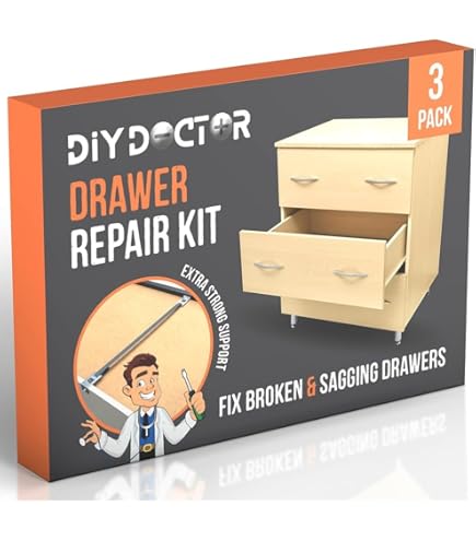 Kit Riparazione Cassetti - 120 Pezzi Con Viti E Cunei | Soluzione Pratica Per Mobili Traballanti - Foto 4