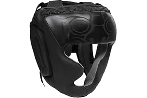 3X PROFESSIONAL CHOICE 3X Sports Headguard for Boxing, MMA Training, Adjustable Padded, Martial Arts Headgear, MMA Training Head Gear Muay Thai Full Face Protection Muay Thai Headgear, Kickboxing, Sparring, Martial Arts