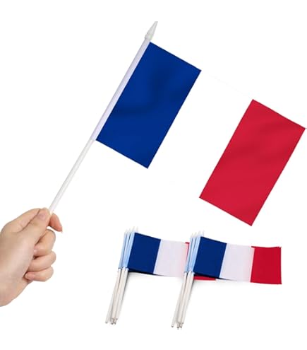 10 Bandiere Italia Con Manovella | Mini Bandiera Tricolore | Per Eventi Sportivi E Feste - Foto 4