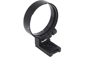 Haoge LMR-N84G Objektivkragen Fuß Stativhalterung Ring für Nikon Nikkor AF-S 80-400 mm f/4.5-5.6G ED VR Objektiv Eingebaute Arca Swiss Typ Schnellwechselplatte