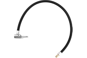 X AUTOHAUX 50cm 20" Tire Valve Stem Extension Inflator Extender Hose for Car