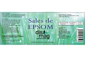 NATURLIDER Dismag Sales Epsom Naturales 300 Gr Tarro De 300 Gr 100 ml