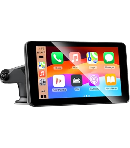 Hikity 2 64G Poste Radio pour Toyota Avensis T27 2008-2015 sans Fil Carplay Android Auto, 9'' Écran Tactile Android Radio avec Lien Miroir FM/RDS EQ WiFi Bluetooth GPS 26UI SWC MIC Caméra