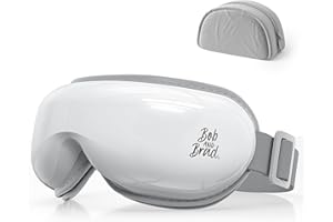 ‎BOB AND BRAD Bob and Brad EyeOasis 3 - Augenmassagegerät mit Wärme, Musik und Kompression Massage, Elektrisches Eye Massager Augenmaske zur Linderung von Augenringen Trockene Augen, Geschenke für Männer Frauen