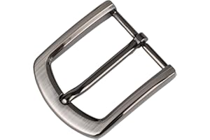 McFanBe 38-40 mm (1,5 Zoll) Gürtelschnalle Einzackige quadratische Ersatzschnalle für Männer Frauen Gürtel