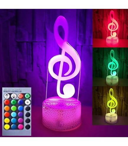 SWTZEQ Pappagallo animale della foresta 3D Lampade, Illusione Ottica Luce Notturna, 16 color transform touch and remote control camera da letto per