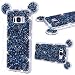 Produktbild GrandEver Samsung Galaxy S8 Plus Glitzer Hülle Weiche Silikon Handyhülle Diamant Maus Ohren Gel Bling TPU Bumper Schutzhülle für Samsung Galaxy S8 Plus Rückschale Klar Handytasche Anti-Kratzer Stoßdämpfung Ultra Slim Rückseite Silicon Backcover Soft Case Ultradünnen Premium Cover - Blau
