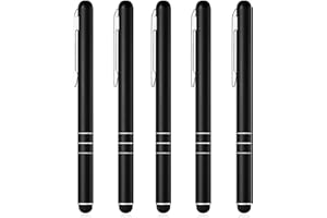 AUZOSL Rysik do wprowadzania danych i-Pad Stylus Pen i-Pad do iPhone Samsung Galaxy Xiaomi Redmi Google Pixel Motorola Nothing Phone tabletów i wszystkich ekranów dotykowych, czarny