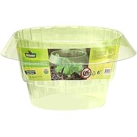 Dehner Schneckenschutzring 10er Set, Ø 13/19 cm, Höhe 12 cm, Kunststoff