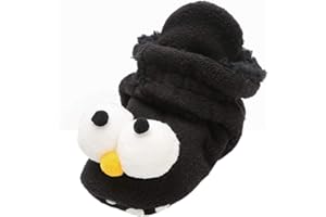 EDOTON Unisex Neugeborenes Schneestiefel Weiche Sohlen Streifen Bootie Kleinkind Stiefel Niedlich Stiefel Socke Einstellbar