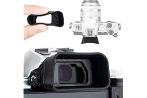 KIWIFOTOS Œilleton Oculaire pour Olympus Om System Om-5 Mark II OM5 OM3 Om-D E-M10 Mark III II E-M5 III Appareil Photo, Remplace Les œilletons Standard Olympus EP-15 EP-16