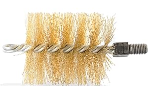 BARETTO Pulitore per canna fumaria per kit di pulizia del camino, canna fumaria in acciaio e spazzola del camino, spazzola di ricambio per rimuovere i detriti accumulati (130 mm)