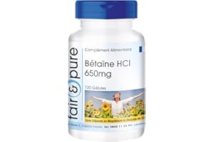 Fair & Pure® - Bétaïne HCL 650mg - végan - 120 gélules