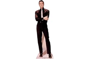 Star Cutouts SC228 Elvis Presley Black & White Lifesize Cardboard Cutout – Vintage Elvis Presley Gift for Collectors & Retro Room Décor