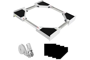 Produktabbildung: Kiss Core Verbindungsrahmen für Waschmaschinen/Trockner, universal Zwischenbaurahmen Waschmaschine Trockner mi
