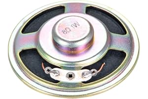 sourcing map 1W 8 Ohm Lautsprecher 57mm runde Form für DIY Audio Lautsprecher