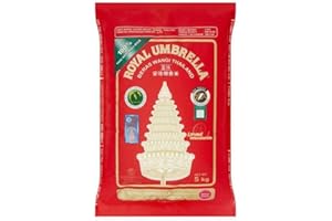 MY AFRICA CARIBBEAN Royal Umbrella Thai Jasmine Rice 5Kg Scatola da 1