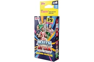 Bundesliga Match Attax 25/26 - Eco Pack (39 Karten Inkl. 1 Exklusive Le und Zwei weitere Limitierte Karten.)