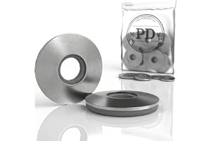 PD® brickor M6 EPDM tätning (6,8 x 19) | A2 V2A | 25 stycken | Högkvalitativa skivor för dispenserskruvar, borrskruvar och eternitskruvar