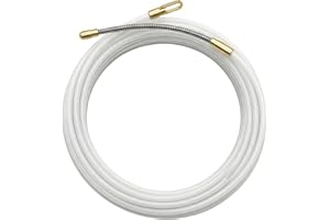 Lumonic kabelutdragare 5m med styrfjäder 3mm I Indragsspiral av polyamid I Indragsfeder, kabelutdragare, indragsband för elek
