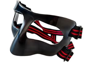 chiwanji Máscara de Baloncesto, Protector Facial para Nariz, Correa Elástica Ajustable, Protección para Nariz, Cubierta Facial Protectora, Mascarilla