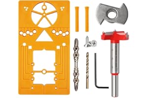 Furnrubden 35 mm Forstner Meche Bois - Forstner Fraise a Bois - Foret Bois pour Travaux Divers,Fraise à Bois D'encastrement - Mèche à Bois Foret pour Bois, Plastique, Contreplaqué