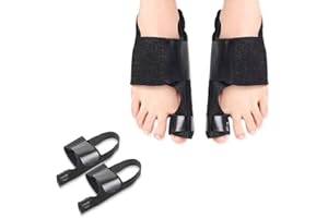 COYUN 2X Correcteur Hallux Valgus, Réutilisable Redresseur Orteil Utiliser Jour et Nuit, Correcteur Silicone, Corrective Séparateur d'Orteil, Kit Oignon Pied Correcteur de Oignon pour Femmes et Hommes