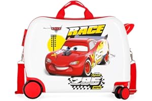 Disney, Cars Joy Maleta Infantil Multicolor 50x38x20 cms Rígida ABS Cierre combinación 34L 2,1 Kgs 4 Ruedas Equipaje de Mano
