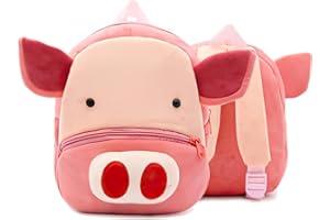 DICACA NATURE Mochila Guarderia niño-niña Mochila infantil 3-5 años con diseño divertido animales, excursiones o actividades extraescolares correas ajustables mayor comodidad.