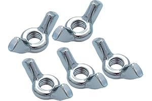 Gibraltar Accessori aste piatti 5 Pezzi Vite a Farfalla 8mm standard SC-13E