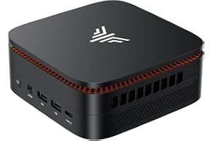 NiPoGi P1 Mini PC ΑΜD Ryzen 3 7330U(hasta 4.3 GHz,4C/8T) Triple Pantalla 4K | 16GB+256GB NVMe SSD, W-11 Pro/Wi-Fi 5/BT 4.2/RJ