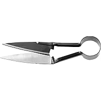 Berger Buchsbaumschere 2711 mit Rundfeder Schafschere aus geschmiedeten Klingen, Klingenlänge: 14 cm