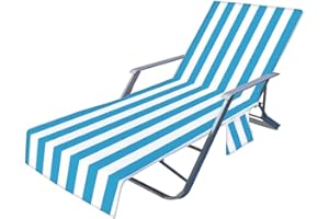 FIBITA Schonbezug für Gartenliege Frottee Liegenauflage Garten Sonnenliege Handtuch mit Taschen Stuhl Strandtuch für Schwimmbäder, Strände, Gartenhotels (Color : #24, Size : 73x210cm/28x83in)