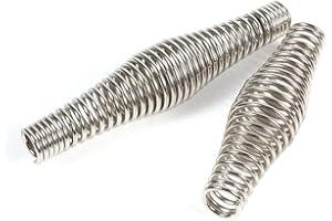 ZERODIS Ofengriff Spring BBQ Zubehör Grill Edelstahl Ofengriff Silber 11 cm(11cm)