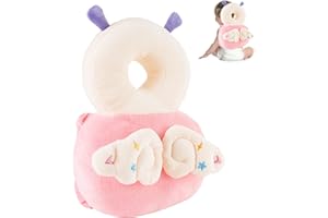 NEWVENPER Baby Head Protector Backpack, Toddler Toddler Head Protector, Toddler Head Protector Padded Backpack Elasticated Carrier Wear(Fairy)