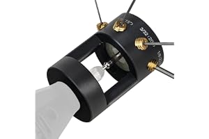 Aluminium Tungsten Elektrod Sliphuvud, TIG-svetsverktyg med Avskuren Slits Multi Angle & Offsets, 4 Diamanthjul och 2 Vevstak