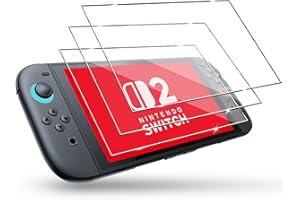 3 Sztuki Ochraniacz Ekranu do Nintendo Switch 2, FURNSII Szkło Hartowane HD Clear 7.9'' Ochraniacz Na Ekran, Anty Zarysowania Folia Ochronna Tempered Glass Screen Protector