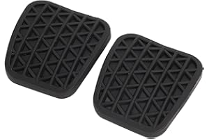 ITONASH Brake Clutch Foot Pedal Pad, 13281359 Anti Slip Rubber Rugged High Strength Clutch Pedal Pad Replacement for Vauxhall Astra J, Fitment for Opel Cascada, Zafira C