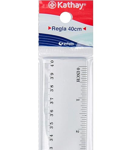 AIEX 40 Stück 15cm Zoll Lineal, Kleines Transparentes Lineal - View #13