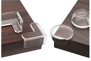 ‎FHLBESTYU Fhlbestyu 30 Stücken Kantenschutz Baby, Eckenschutz Baby Weich Selbstklebend Kantenschutz Tischkantenschutz für Verschiedene Möbel, um das Baby vor Verletzungen zu Schützen