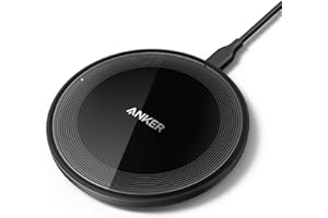 ‎ANKER Anker Bezprzewodowa ładowarka 315 (pad), maksymalna moc 10 W, kompatybilna z iPhone 14, 13, 12 Series, Samsung S22, AirPods Pro 2, Samsung Buds, Google Buds i innymi (bez zasilacza)