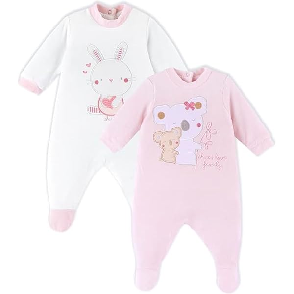 Chicco Abito Maniche Lunghe Per Bambina: Casuale Con Stampa E Quadri, Morbido E Certificato Oeko-Tex, Taglie Bambine