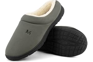 MaxMuxun Pantofole Uomo Pantofole Casa/Esterno in Memory Foam - Calde Leggere Morbide Comode e Antiscivolo