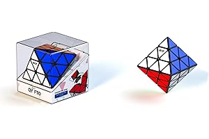 XMDCuber QY Toys FTO Face Turning Octahedron cube vitesse, Cube de vitesse FTO Octahedron sans autocollant Version (Version standard)