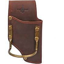 thumbnail image 2 of TOURBON Heavy Duty Tool Belt Suspenders - Leather, Adjustable With Quick Release (Medium) 2 of 5
