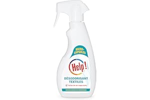 GERLON Désodorisant Textile Help - Idéal Linge & Coussins - Élimine les Mauvaises Odeurs