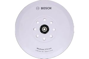 Bosch Accessories 1x Plateau de Ponçage Moyen Ø 215 mm (pour Bosch Professional GTR 550, Accessoires Ponceuses pour Cloisons Sèches)