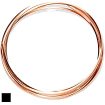 Craft Wire Reiner Kupferdraht – 99,9% Kupfer, Rund, Weich, 1,5 Meter, Made In USA